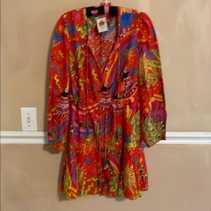 Farm Rio Vibrant Multicolor Dress